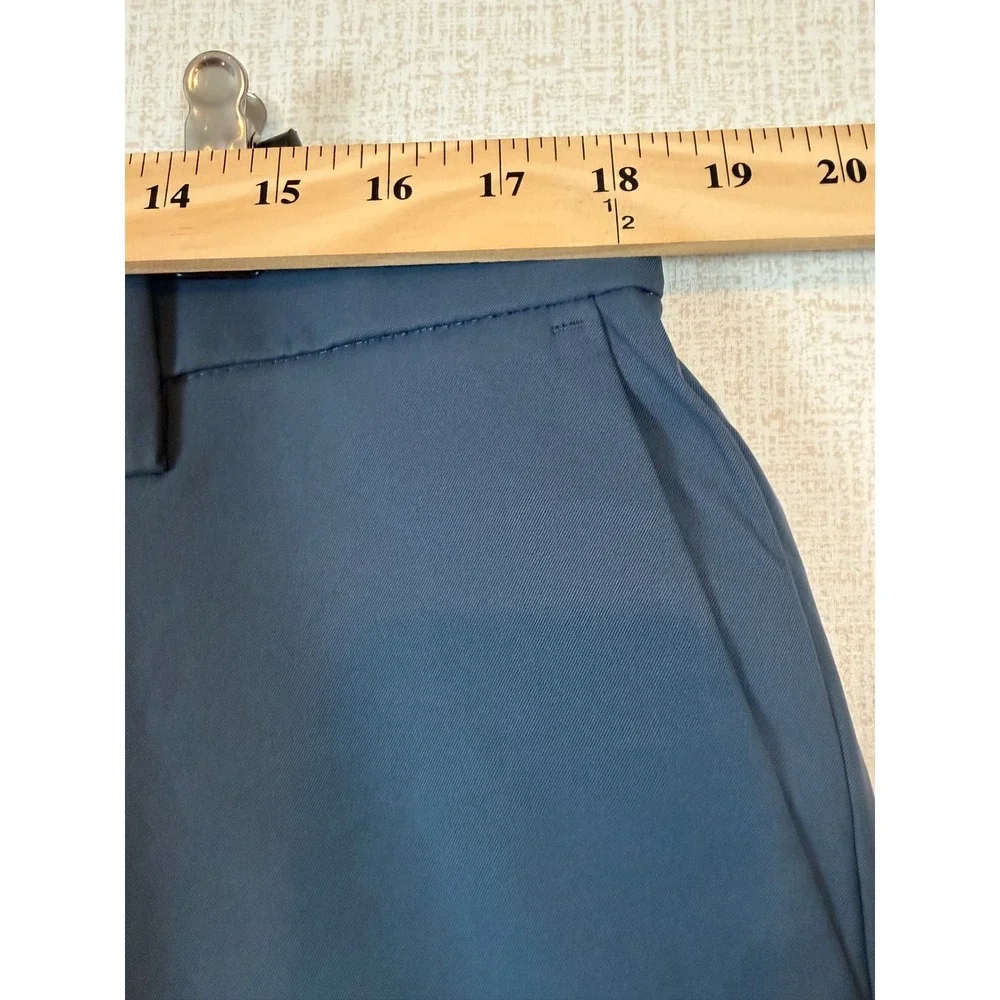 Banana Republic Commuter Flex Pant Mens 38x29 Blue Technical Flat Front Gorpcore